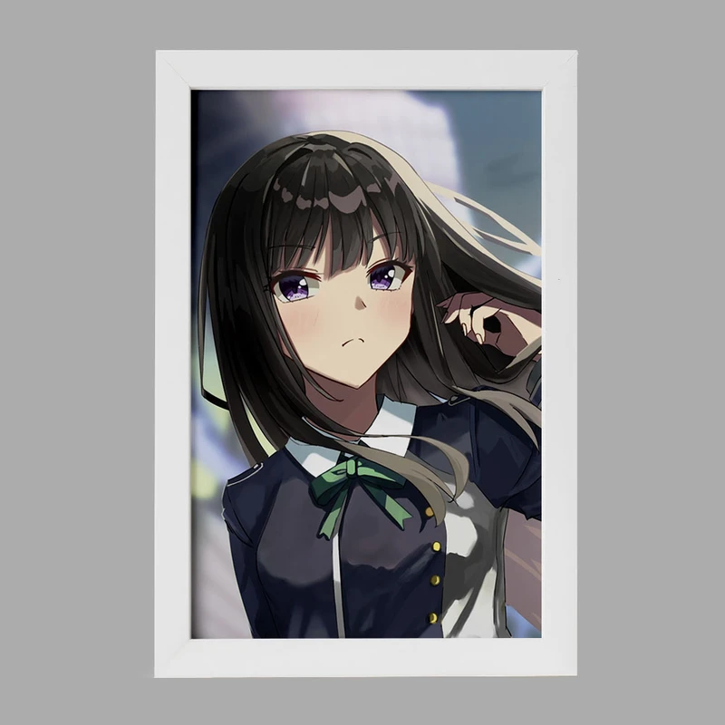 تابلو خندالو مدل تاکینا انیمه لیکوریس ریکویل Lycoris Recoil  کد 23041