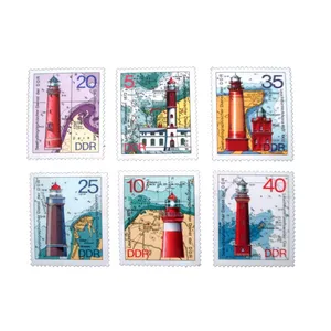 تمبر یادگاری مدل فانوس دریایی کد DS2994 مجموعه 6 عددی