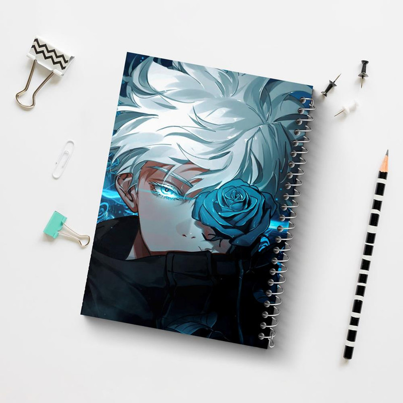 دفتر مشق 100 برگ خندالو طرح گوجو ساتورو انیمه جوجوتسو کایزن کد 11113