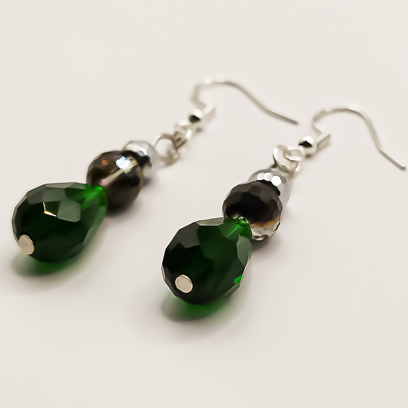 گوشواره نقره زنانه مدل کاژه