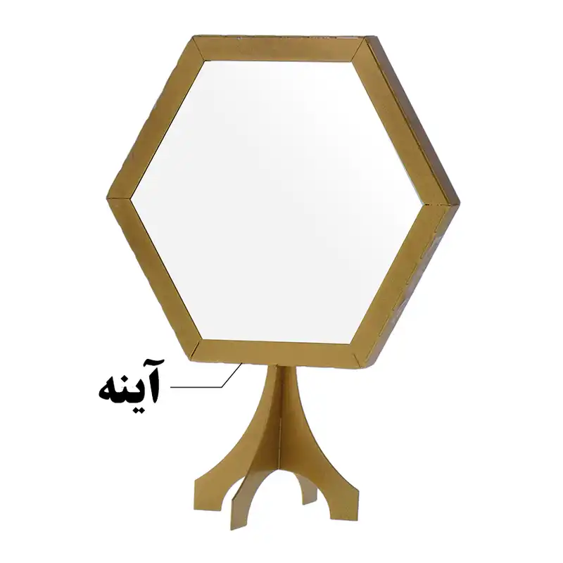 آینه دست ساز مدل پایه دار