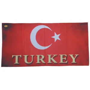 حوله استخری طرح Turkey سایز 70x140 سانتی متر