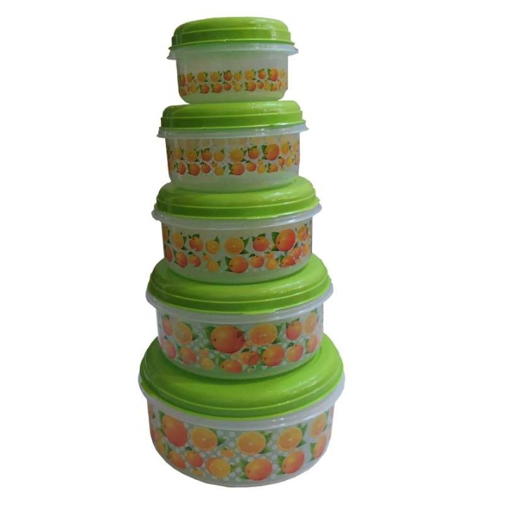 ظرف نگهدارنده کاوه مدل T329 مجموعه 5 عددی