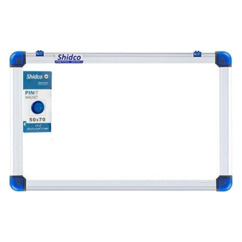 تخته وایت برد شیدکو مدل تابا سایز 70×50 سانتی متر