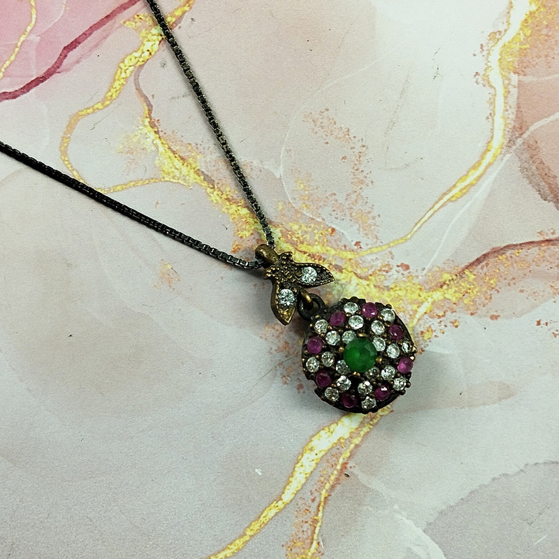 نیم ست نقره زنانه سلین کالا مدل سه جواهر کد 125 نیم ست نقره زنانه سلین کالا مدل سه جواهر کد 125