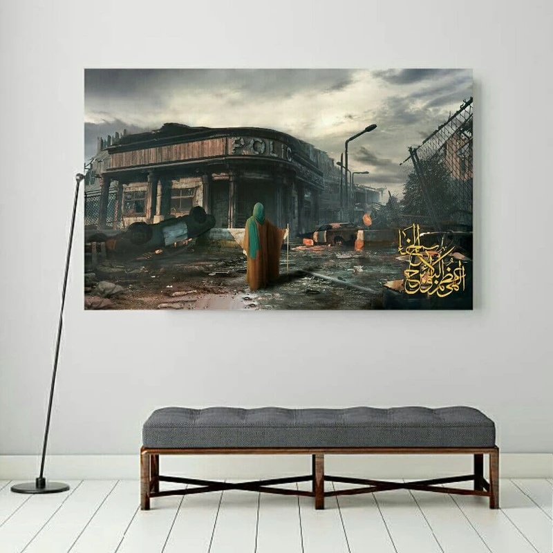  تابلو شاسی طرح امام زمان (عج) مدل TSH1109