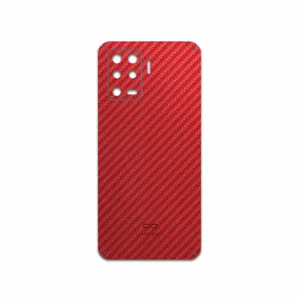 MAHOOT Red-Fiber Cover Sticker for Oppo A94 4G
