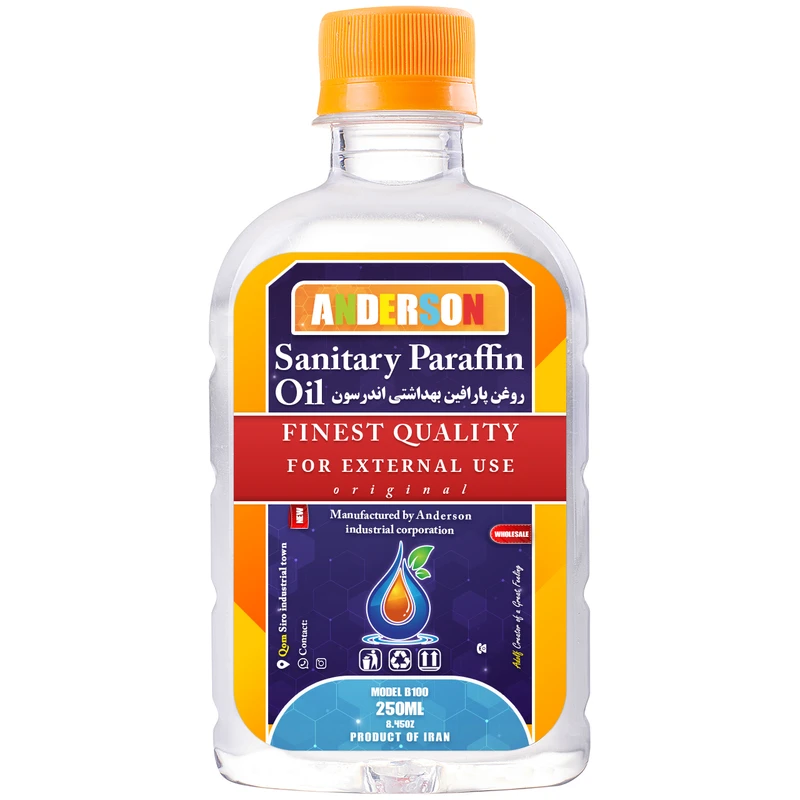 پارافین مایع اندرسون مدل B100 حجم 250 میلی لیتر