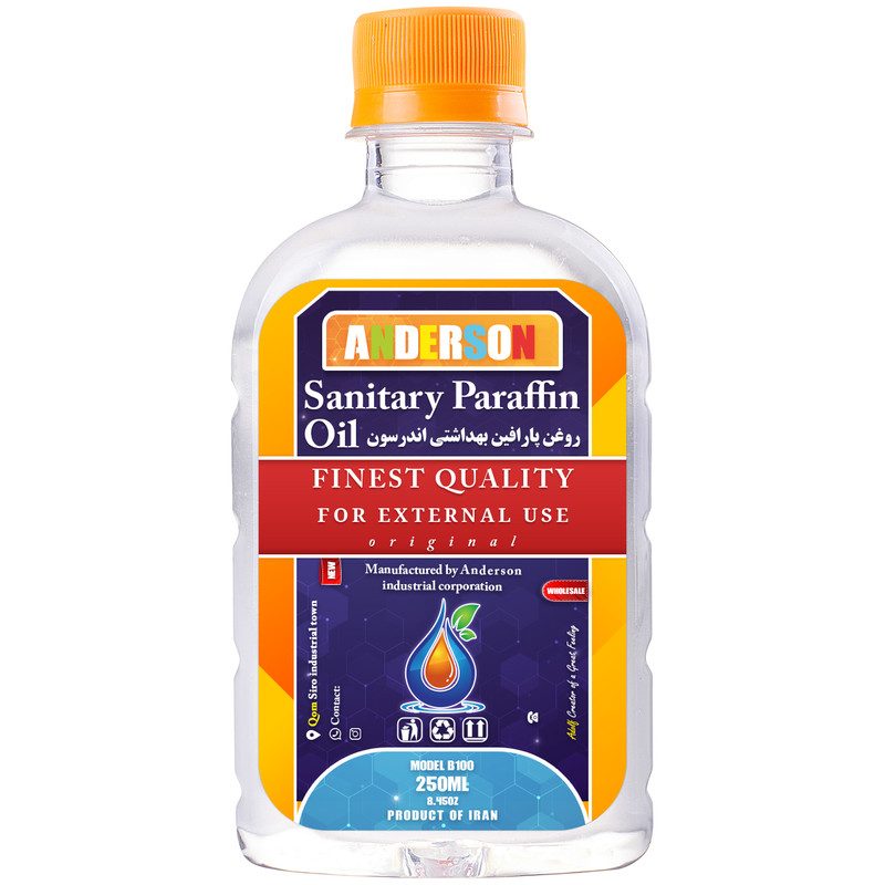 پارافین مایع اندرسون مدل B100 حجم 250 میلی لیتر