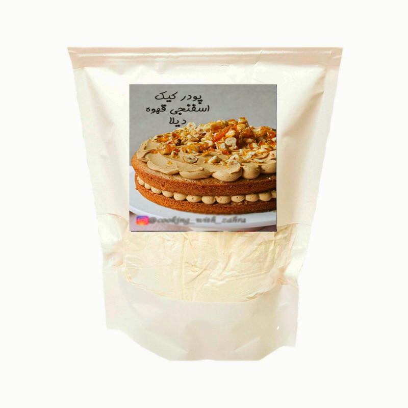 پودر کیک اسفنجی قهوه دیلا - 258 گرم 