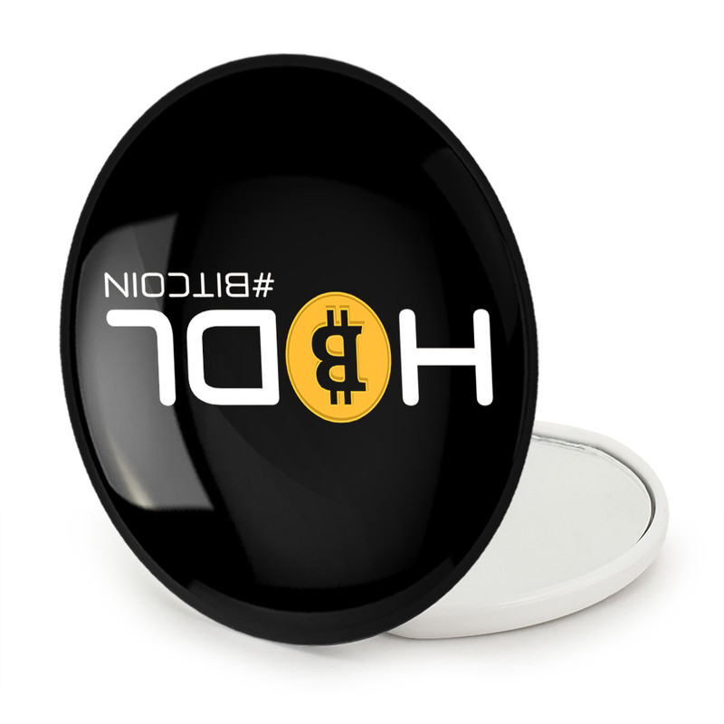 آینه جیبی خندالو طرح Hodl Bitcoin مدل تاشو کد 10893 آینه جیبی خندالو طرح Hodl Bitcoin مدل تاشو کد 10893