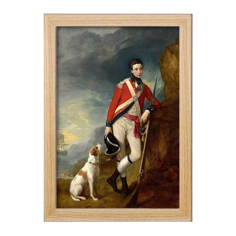 تابلو خندالو مدل نقاشی توماس گینزبرو کد F12488