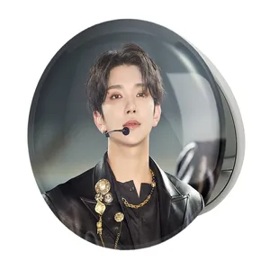 آینه جیبی خندالو طرح جاشوا گروه سونتین Seventeen مدل تاشو کد 12501 