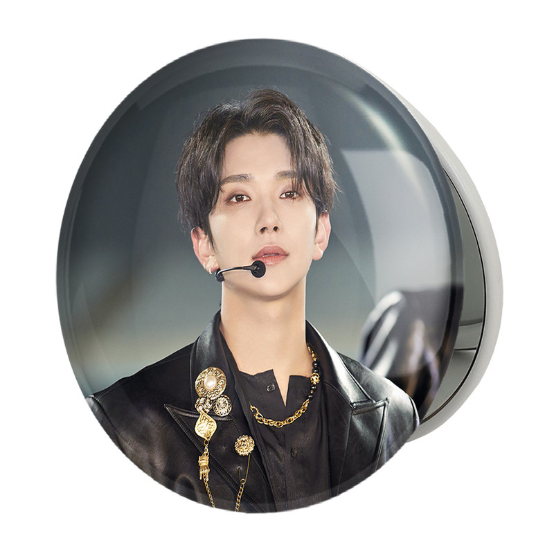 آینه جیبی خندالو طرح جاشوا گروه سونتین Seventeen مدل تاشو کد 12501 