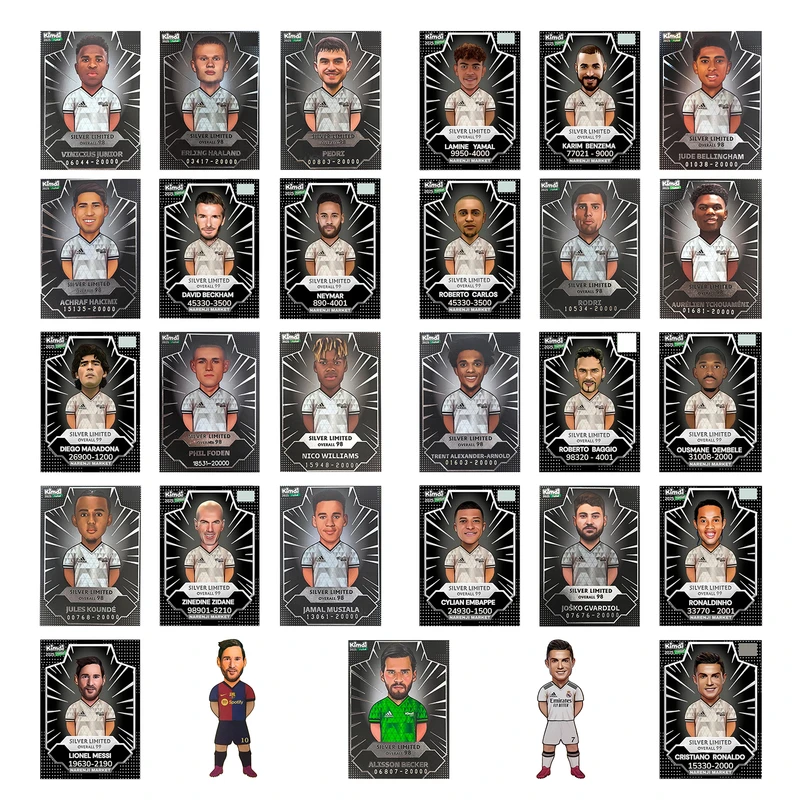 اسباب بازی شانسی مدل کیمدی کارت سیلور لیمیتد مجموعه 29 عددی 