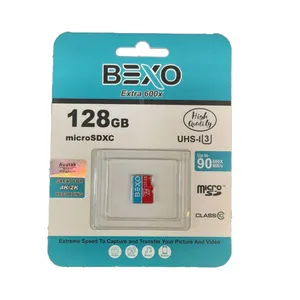 کارت حافظه microSDXC بکسو مدل 600X کلاس 10 استاندارد UHS-I U3 سرعت 90MBps ظرفیت 128 گیگابایت