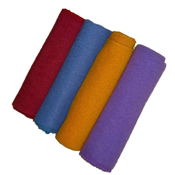 دستمال نظافت خودرو ماه تیس مدل ZX45  بسته 4 عددی