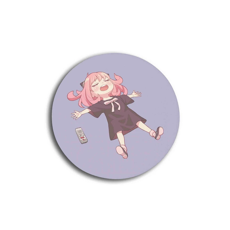 زیر لیوانی مدل انیمه آنیا خانواده اسپای کیوت کد 247 Spy × Family