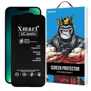 Epicoy Xmart Ag Matte Glass Screen protector for Apple iphone 14 Plus/13 Pro Max 