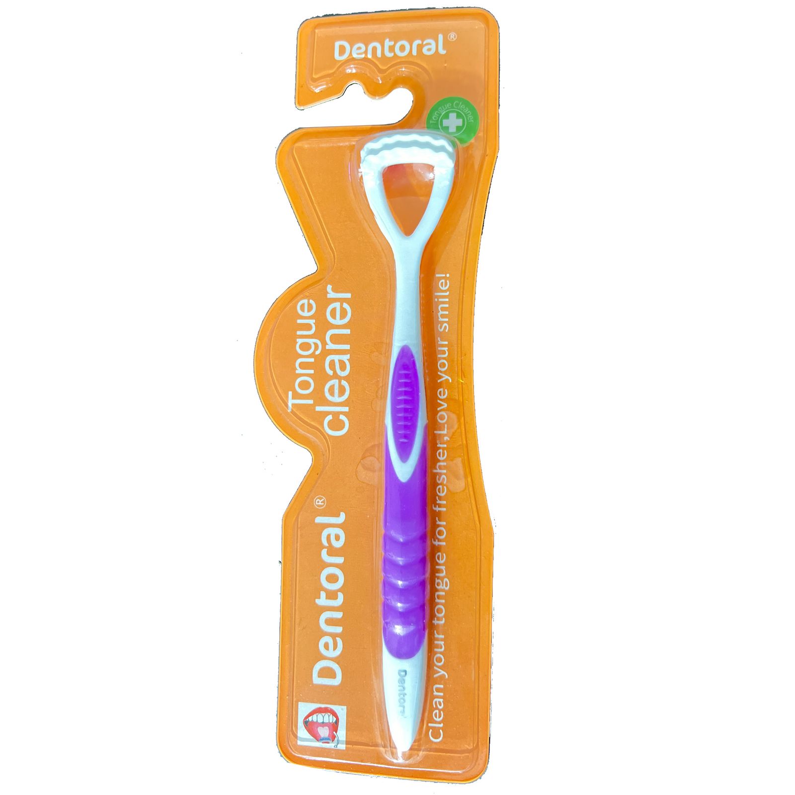 مسواک زبان دنترال مدل T008 با برس متوسط -  - 1