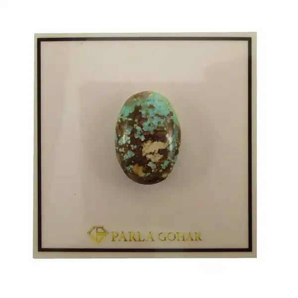 سنگ فیروزه نیشابوری پارلا گوهر کد 5730