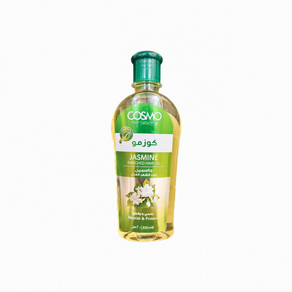 روغن مو کوزمو مدل یاسمین حجم 200 میلی لیتر روغن مو کوزمو مدل یاسمین حجم 200 میلی لیتر