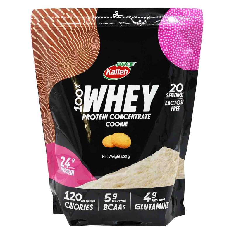 پودر پروتئین وی با طعم بیسکوئیت کاله پرو - 650 گرم