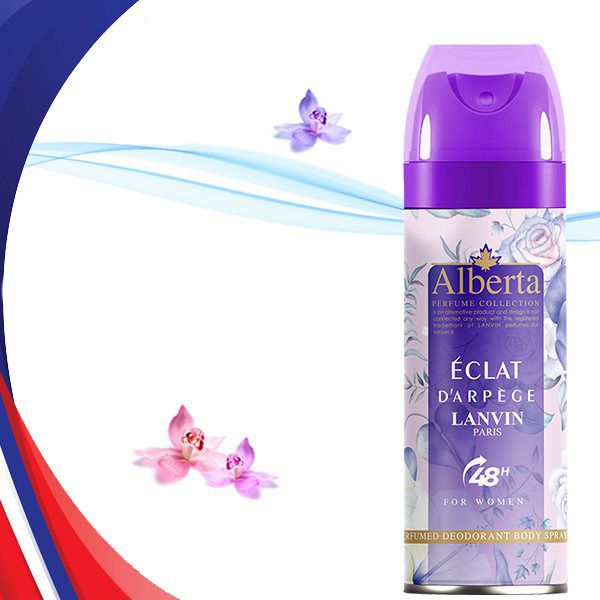 اسپری بدن زنانه آلبرتا مدل ECLAT DARPEGE -LANVIN حجم 200 میلی لیتر -  - 2