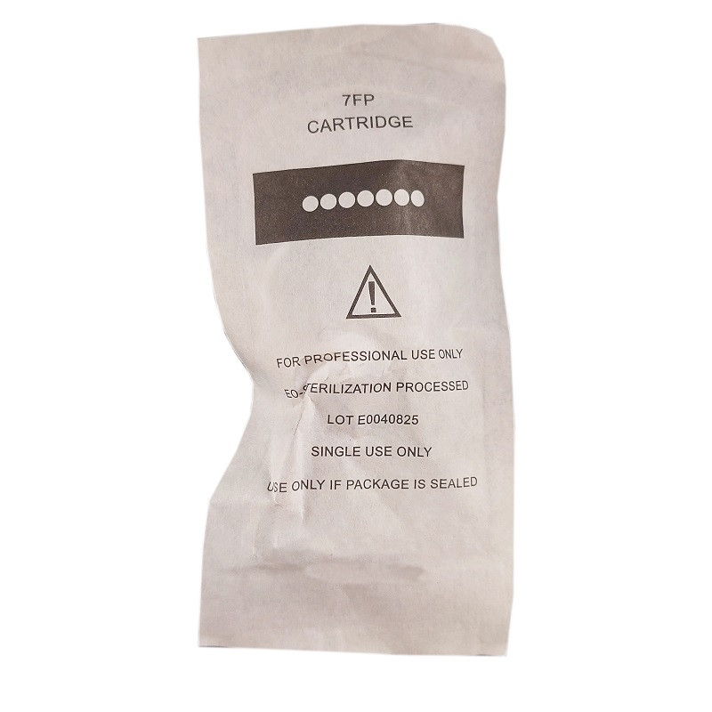 کارتریج میکرونیدلینگ مدل 7 سر تخت به همراه تشتک