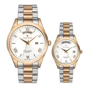 ست ساعت مچی عقربه‌ای کوارتز زنانه و مردانه تلارو مدل T3106G-S2424