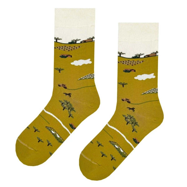 جوراب زنانه ال سون مدل مزرعه کد PH981 بسته 1 عددی