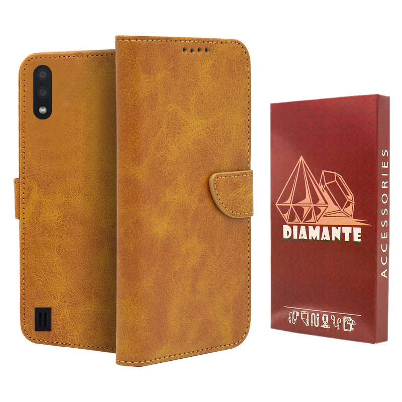 کیف کلاسوری دیامانته مدل Khoshi Rd مناسب برای گوشی موبایل سامسونگ Galaxy A01