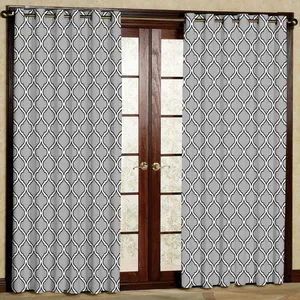  پرده مدل زیگ زاگی  هازان پانچی کد 4871 سایز 140x200 سانتی متر