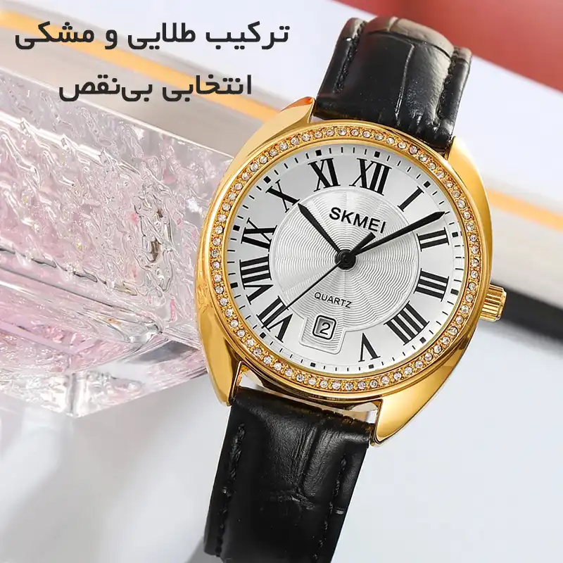 ساعت مچی عقربه ای زنانه اسکمی مدل 2183 GD