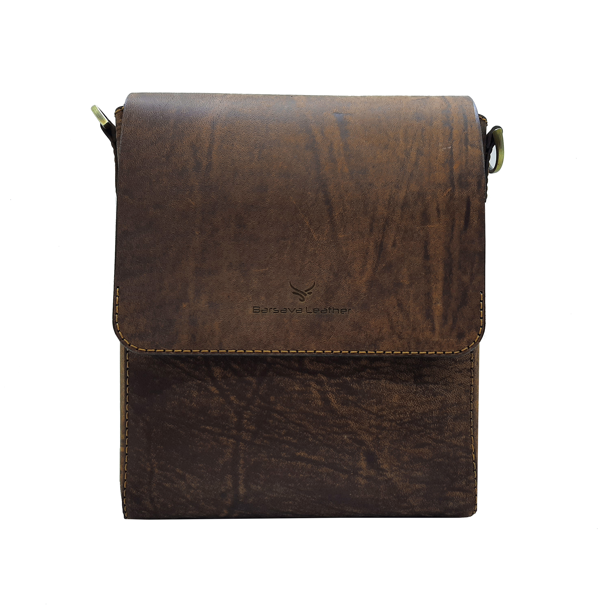 کیف دوشی چرم بارثاوا کد 1224