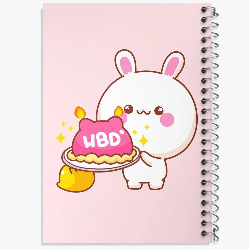 دفتر مشق 50 برگ خندالو مدل خرگوش بامزه کد 29200