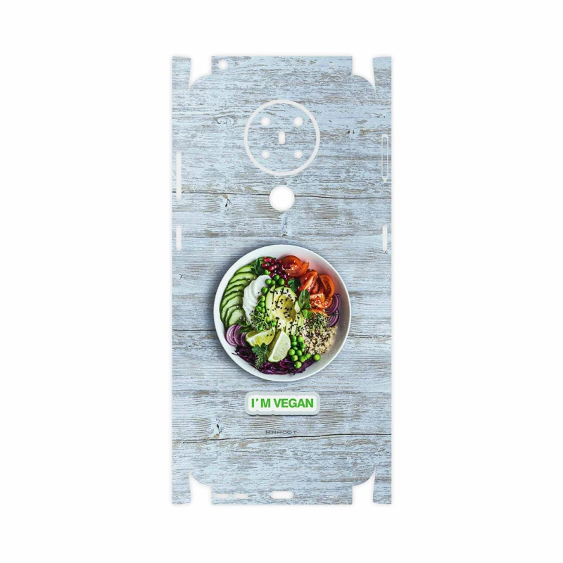 برچسب پوششی ماهوت مدل Im-vegan-FullSkin مناسب برای گوشی موبایل نوکیا 5.3