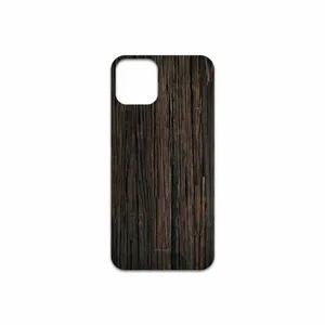 MAHOOT Burned Wood Cover Sticker for Apple iPhone 11 Pro