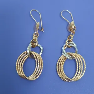 گوشواره طلا 18 عیار زنانه گالری یارطلا کد  AG10   