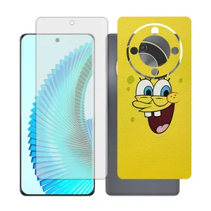 Glass together model matte screen protector suitable for Honor X9b mobile phone with back cover sticker