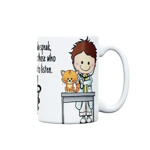 ماگ مدل مناسبتی طرح روز دامپزشک کد 1390