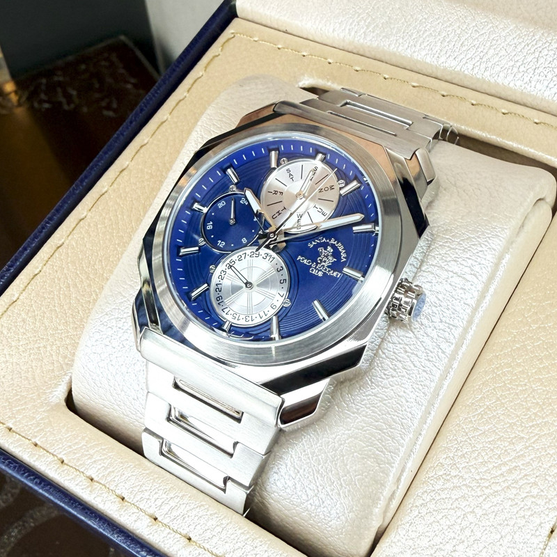 ساعت مچی عقربه‌ای مردانه کوارتز سانتا باربارا پولو راکت کلاب مدل SB.1.10442-2