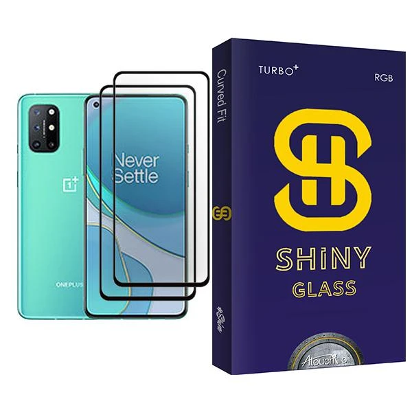 محافظ صفحه نمایش آتوچبو مدل Shiny Glass MIX002 مناسب برای گوشی موبایل وان پلاس 8T بسته دو عددی