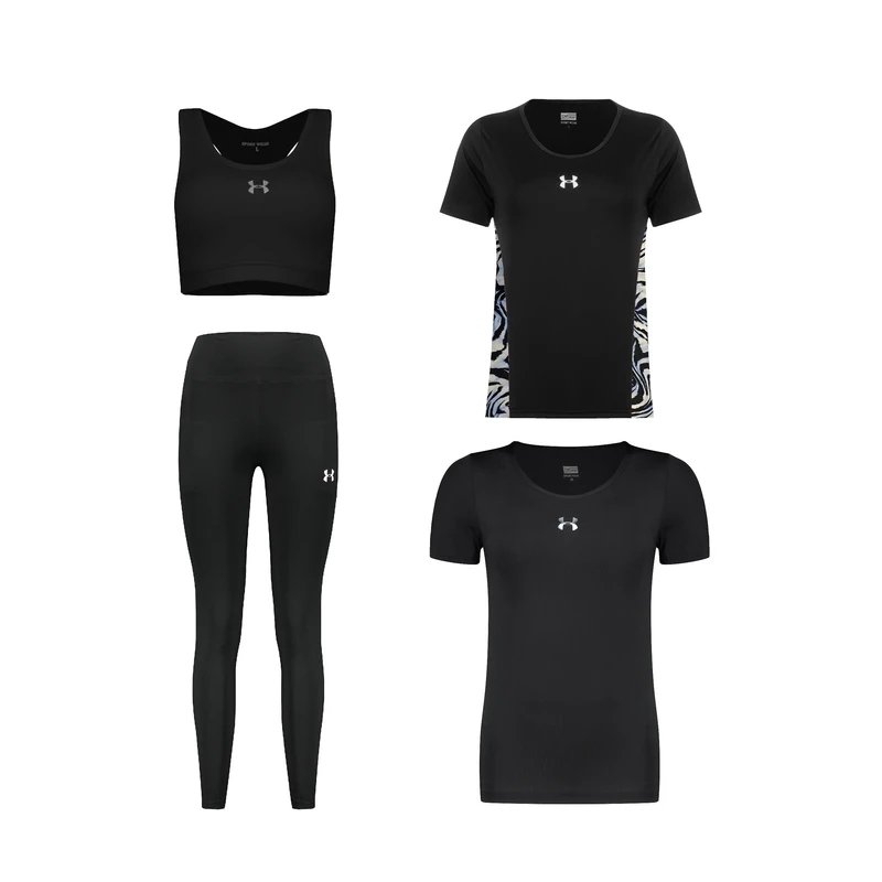 ست چهار تکه لباس ورزشی زنانه مدل 1801-4104-7101-7201