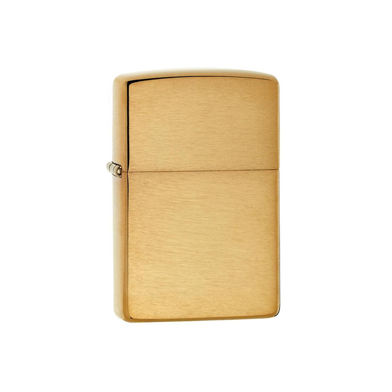  فندک زیپو مدل BR FIN BRASS ARMOR HEAVY کد 168