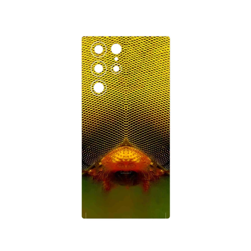 برچسب پوششی ماهوت مدل Bee eyes مناسب برای گوشی موبایل سامسونگ Galaxy S22 Ultra 5G
