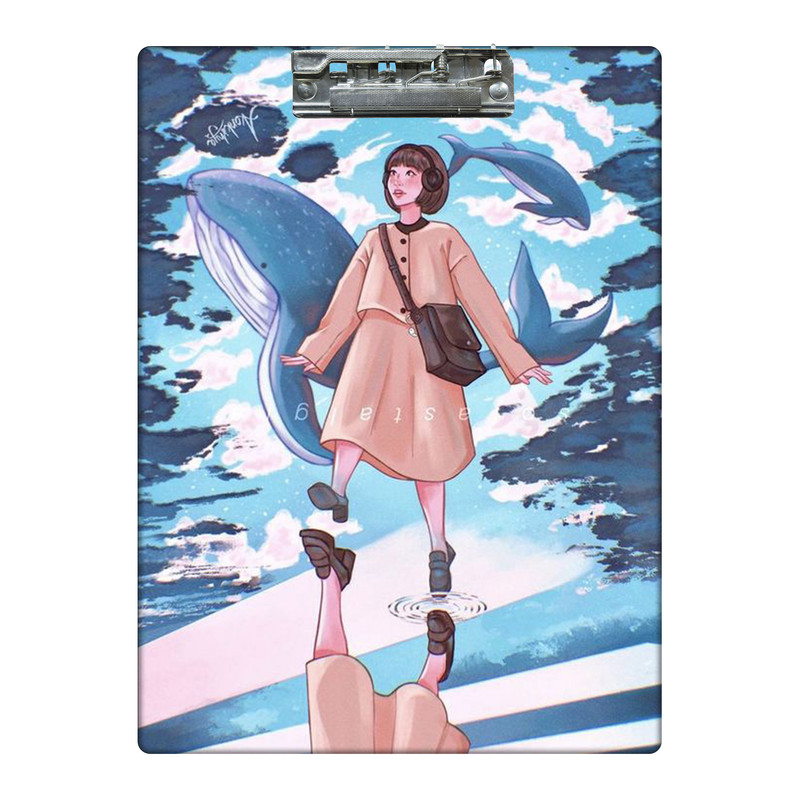 تخته شاسی طرح سریال کره ای وکیل وو کد  9162559 سایز A4