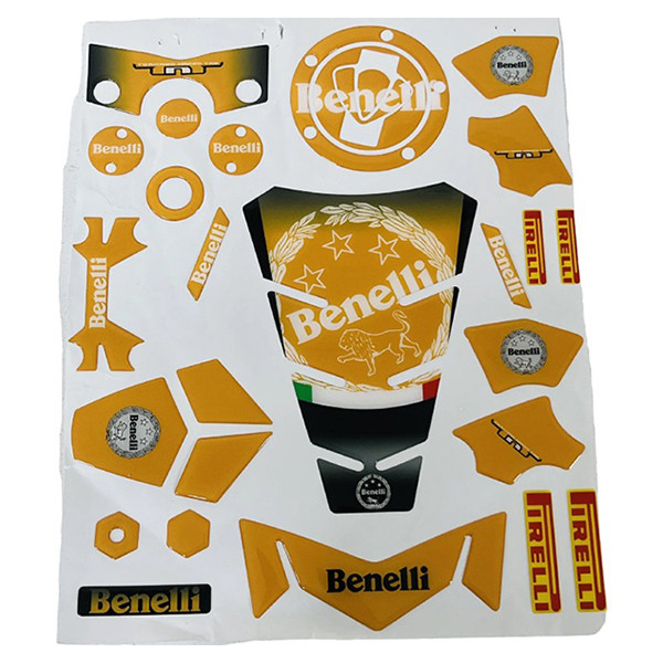 برچسب بدنه موتور سیکلت وارون مدل W-83-KHRDL مناسب برای بنلی 300 بسته 25 عددی