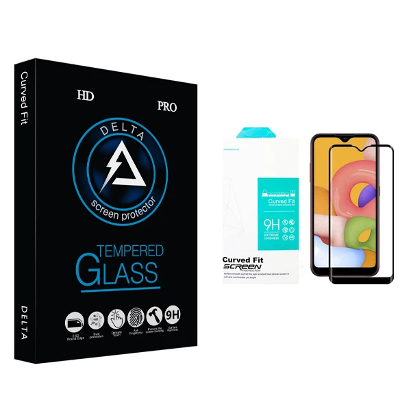 محافظ صفحه نمایش دلتا مدل HD مناسب برای گوشی موبایل سامسونگ Galaxy A01