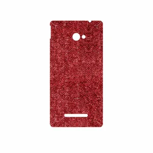 MAHOOT Fabric Texture 4 Cover Sticker for HTC 8X